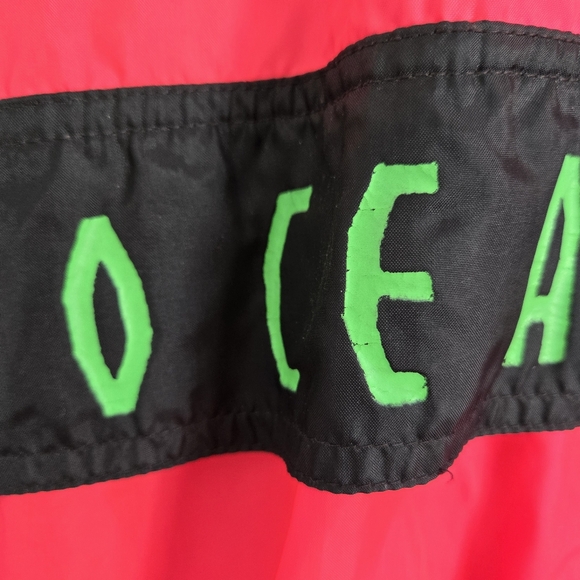 Vintage Ocean Pacific Windbreaker Men's XL Pink - Picture 3 of 15